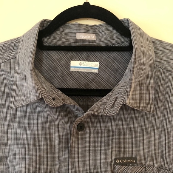 Columbia. Men’s Declination Trail™ II Short Sleeve Shirt. Slate Gray. Medium - Picture 3 of 10